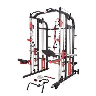Άνδρες Ρυθμίσιμο Barbell Fitness Stand για Power Rack Smith Μηχανή και λειτουργικό εκπαιδευτικό