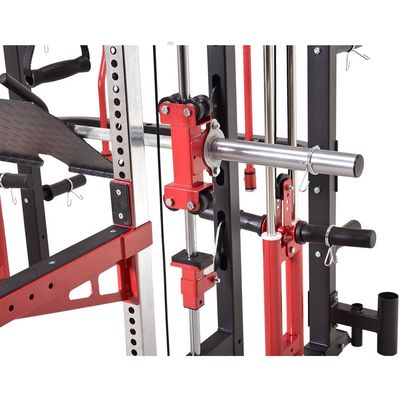 Άνδρες Ρυθμίσιμο Barbell Fitness Stand για Power Rack Smith Μηχανή και λειτουργικό εκπαιδευτικό