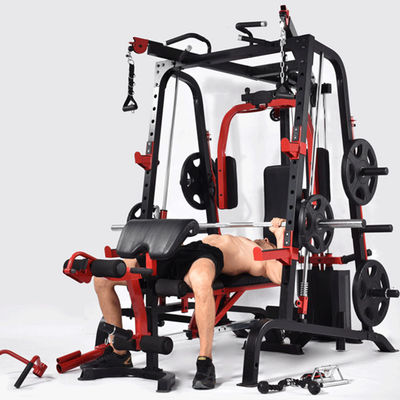 Άνδρες 70 Μονάδα 9010DE Bodybuilding Fitness Μηχανή γυμναστήριο Smith Μηχανή με βάρος στοίβα