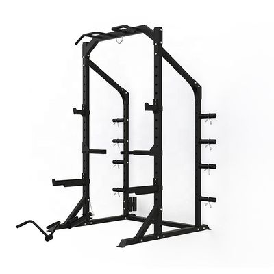 Πολυλειτουργικός εκπαιδευτής Smith Machine Cable Crossover Gym με και Grey/Black Design