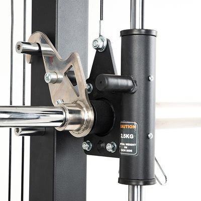 Ελαφρύ γκρι Smith Machine Όλο σε ένα εξοπλισμό γυμναστηρίου με βάρη στοίβες Mutli λειτουργία Στάση γυμναστηρίου στο σπίτι