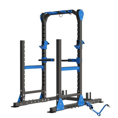 Εμπορικό εξοπλισμό γυμναστηρίου Κόκκινη Power Squat Rack με προσαρμόσιμο και ανθεκτικό σχεδιασμό