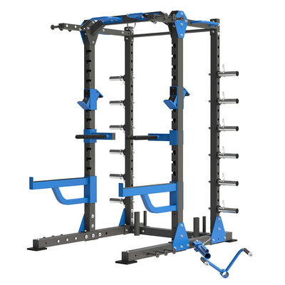 Εμπορικό εξοπλισμό γυμναστηρίου Κόκκινη Power Squat Rack με προσαρμόσιμο και ανθεκτικό σχεδιασμό