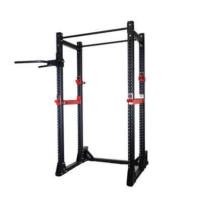 Κεντρικό πλαίσιο τετραγωνικό σωλήνα 75x75x3.0 mm Ελαφρύ γκρι ράφι ισχύος για εμπορικό bodybuilding