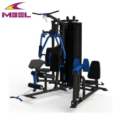 Ασημένιο γκρι MT18504 Σώμα Strong Fitness 4 Πολλαπλές Σταθμοί Οικιακό εξοπλισμό γυμναστικής για Unisex