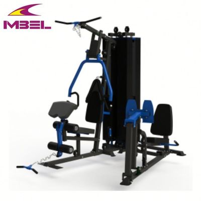 Ασημένιο γκρι MT18504 Σώμα Strong Fitness 4 Πολλαπλές Σταθμοί Οικιακό εξοπλισμό γυμναστικής για Unisex