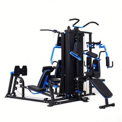 Ασημένιο γκρι MT18504 Σώμα Strong Fitness 4 Πολλαπλές Σταθμοί Οικιακό εξοπλισμό γυμναστικής για Unisex