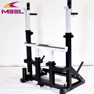 ΓΡΑΙΟ/ΜΑΛΑΚΟ Σκουπισμένο Power Fitness Rack Ενσωματωμένο γυμναστήριο για εξοικονόμηση χώρου