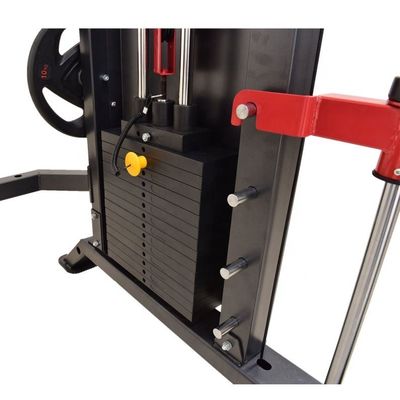 Μαύρο γκρι εξοπλισμός γυμναστικής Power Rack Multi Smith Machine για λειτουργικό εκπαιδευτικό