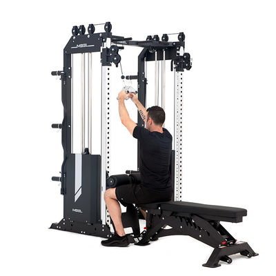 XT2 γυμναστήριο Πολυλειτουργικό Power Rack Λειτουργικός εκπαιδευτής Μαύρο Ματ για εσωτερικές ασκήσεις
