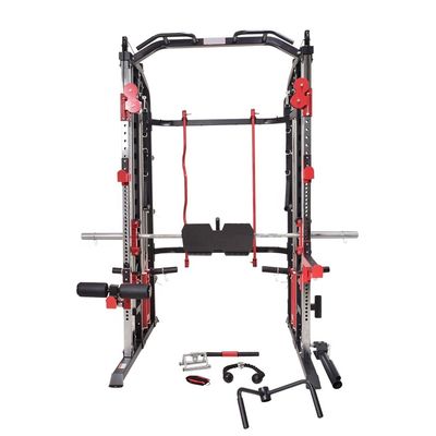 G8 LP Heavy Duty εξοπλισμός γυμναστηρίου Smith Μηχανή Power Rack λειτουργικός εκπαιδευτής 40'/ μονάδα 94