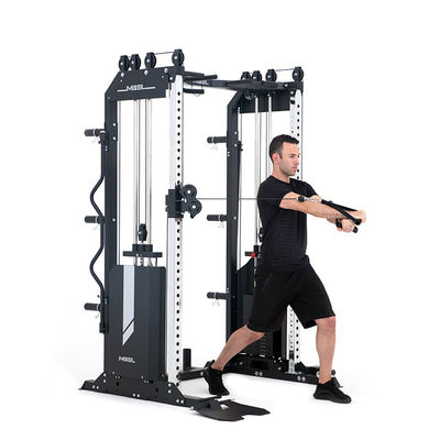 Σκοτεινό γκρι εξοπλισμός γυμναστηρίου XT2 Power Rack Επαγγελματικός οικιακός λειτουργικός εκπαιδευτής εξοπλισμός γυμναστικής