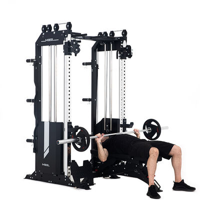 Σκοτεινό γκρι εξοπλισμός γυμναστηρίου XT2 Power Rack Επαγγελματικός οικιακός λειτουργικός εκπαιδευτής εξοπλισμός γυμναστικής