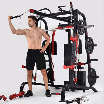 Προσαρμοσμένο Multi Power Rack / Εξοπλισμός γυμναστικής Οικιακό γυμναστήριο Smith Machine Squat Rack