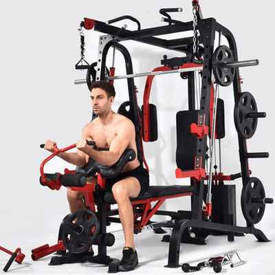 Προσαρμοσμένο Multi Power Rack / Εξοπλισμός γυμναστικής Οικιακό γυμναστήριο Smith Machine Squat Rack