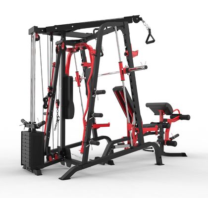 Προσαρμοσμένο Multi Power Rack / Εξοπλισμός γυμναστικής Οικιακό γυμναστήριο Smith Machine Squat Rack