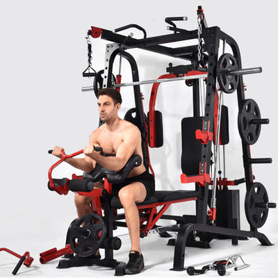 Μονάδα εκπαίδευσης πολυλειτουργίας Unisex Smith Machine για το σπίτι και το εμπορικό γυμναστήριο