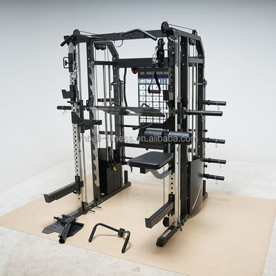 90lbs βάρος στοίβα συνδυασμός προσφέρεται Smith Machine 80 γυμναστήριο κλουβί 19 ισχύς ράκα
