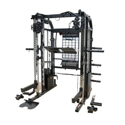 Δραστηριώδης Εκπαιδευτής Δύναμη Squat Rack Πολλαπλές Smith Machine Combo Set προσφέρονται Επικοινωνήστε μαζί μας