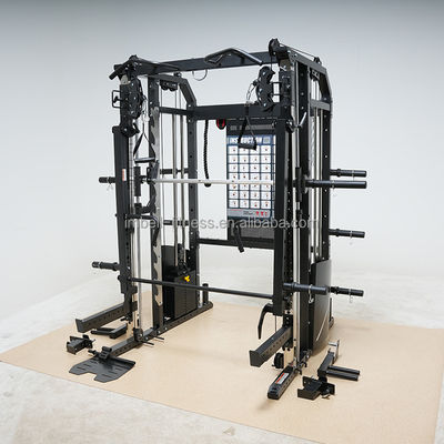 Δραστηριώδης Εκπαιδευτής Δύναμη Squat Rack Πολλαπλές Smith Machine Combo Set προσφέρονται Επικοινωνήστε μαζί μας
