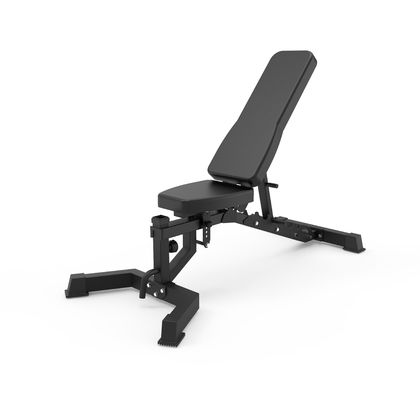 Πολλαπλής χρήσης εξοπλισμός γυμναστικής Utility Bench Machine σε ανοιχτό γκρι για την προπόνησή σας