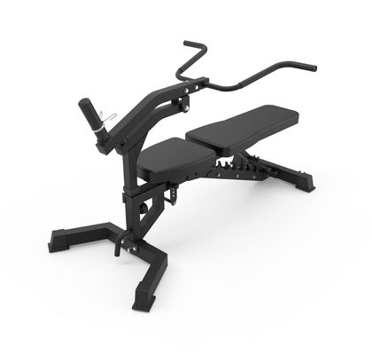 Πολλαπλής χρήσης εξοπλισμός γυμναστικής Utility Bench Machine σε ανοιχτό γκρι για την προπόνησή σας