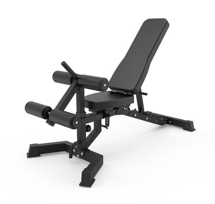 Πολλαπλής χρήσης εξοπλισμός γυμναστικής Utility Bench Machine σε ανοιχτό γκρι για την προπόνησή σας