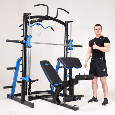 Οικιακό εξοπλισμό γυμναστικής All in One Trainer Smith Μηχανή για την εκπαίδευση πάνω και κάτω