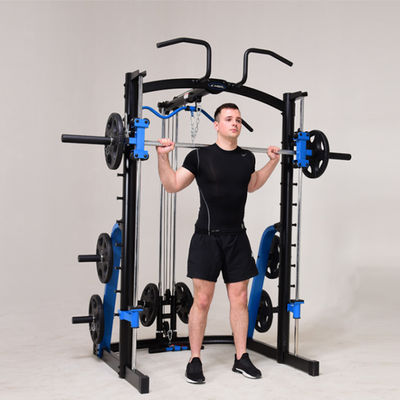 Οικιακό εξοπλισμό γυμναστικής All in One Trainer Smith Μηχανή για την εκπαίδευση πάνω και κάτω