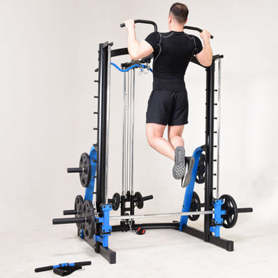 Οικιακό εξοπλισμό γυμναστικής All in One Trainer Smith Μηχανή για την εκπαίδευση πάνω και κάτω
