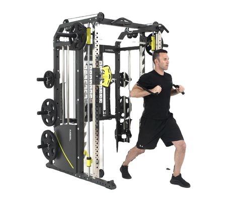 320 KGS Πολυλειτουργικό Smith Machine Squat Rack για οικιακό γυμναστήριο και εξοπλισμό γυμναστικής