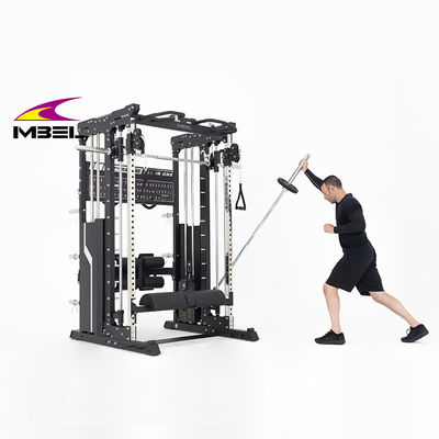 Όλα σε ένα μοντέρνο στυλ Smith Machine Πολυλειτουργικό Squat Rack Λειτουργικός Εκπαιδευτής