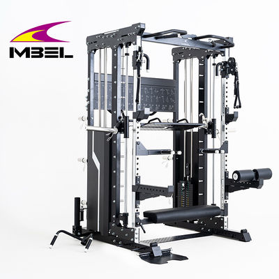 Όλα σε ένα μοντέρνο στυλ Smith Machine Πολυλειτουργικό Squat Rack Λειτουργικός Εκπαιδευτής